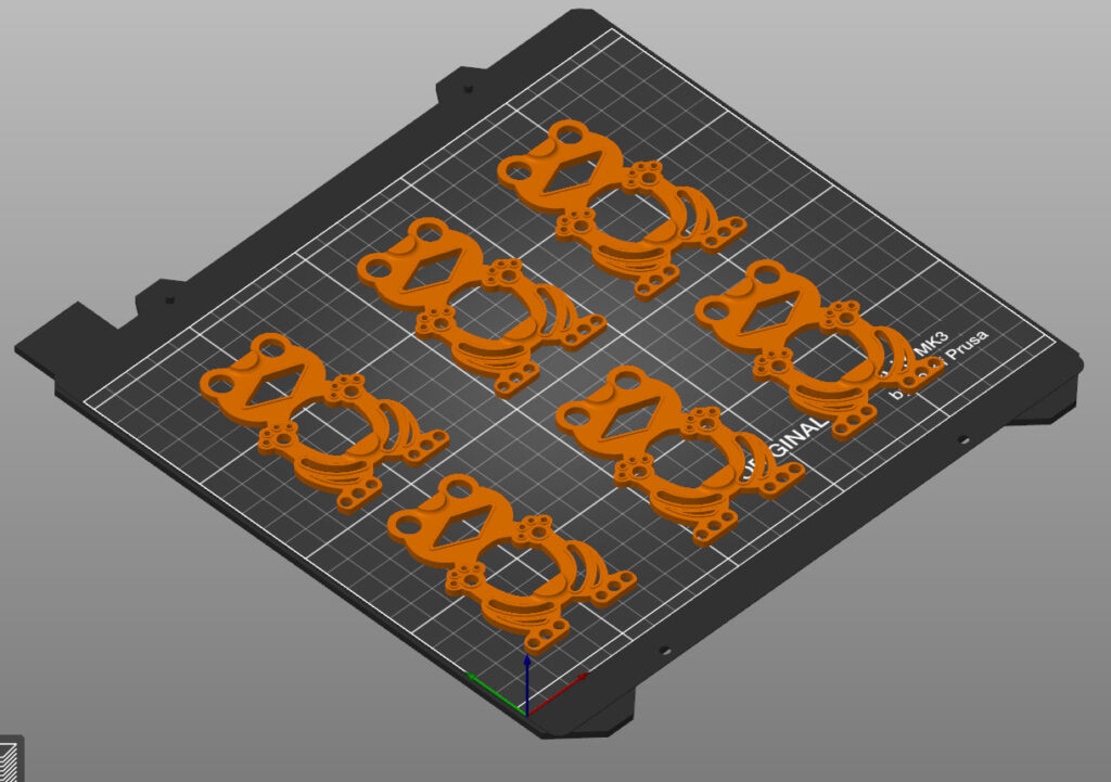 This is a 1/10 scale version of the construction safety fences often seen in Japan.　STL data for FDM.